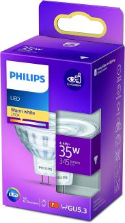 Philips LED-Lampe Spot MR16 4W/827 (35W) 36° GU5. 3