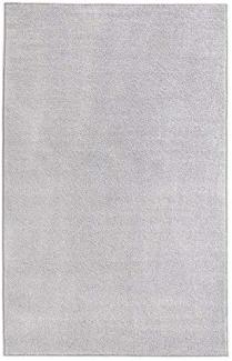 Kurzflor Bettumrandung Pure - grau - 70x140/70x140/70x230 cm