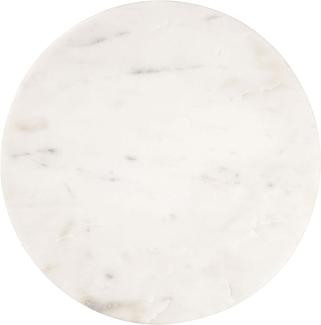 BUTLERS Servierplatte MARBLE Marmorplatte Ø30cm, Marmor