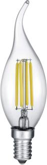 E14 Filament LED - 4 Watt, 400 Lumen, warmweiß, Ø3,5cm - nicht dimmbar