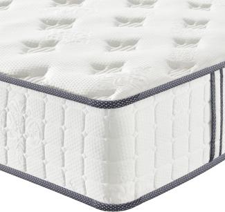 Vesgantti Matratze 140x200 Federkernmatratze 7-Zonen Taschenfederkernmatratze Modern Tonnentaschenfederkernmatratze Comfort Boxspring Mattress (H3, Fashion Tight-top 24cm)