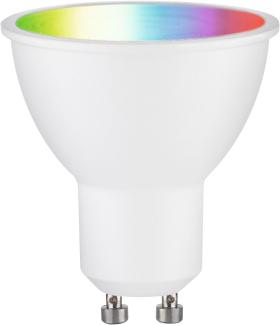 Paulmann 29147 Standard 230V Smart Home Zigbee LED Reflektor GU10 350lm 4,8W RGBW+ dimmbar Weiß matt Leuchtmittel