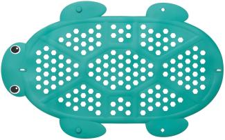 INFANTINO 2-in-1 Bath Mat with Storage Basket - Skid Resistant Mat with Suction Cups