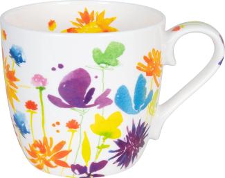 Könitz Victoria Full Bloom Becher, Tasse, Kaffeebecher, Teetasse, Bone China, 325 ml, 11 2 057 2369