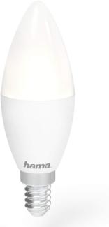 Hama WLAN-LED-Lampe E14 5,5W weiß, dimmbar, Kerze 176602 EEK F