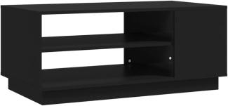 Couchtisch Schwarz 102x55x43 cm Holzwerkstoff