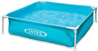 Intex 'Mini Frame Pool, Blau, quadratisch, 122 x 122 x 30 cm