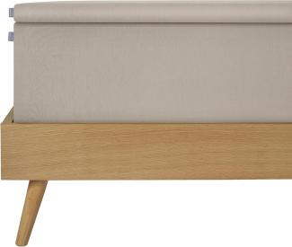 Schiesser Boxspringbett Spannbettlaken Flexi aus 95% gekämmter Baumwolle und 5% Elasthan für maximale Flexibilität, MADE IN GREEN