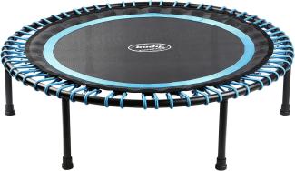 Indoor Fitness-Trampolin rund 102 cm leise Bungee Gummiseil-Federung bis 100kg