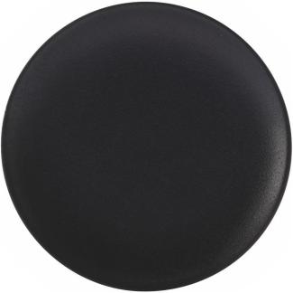 Maxwell & Williams AX0068 'CAVIAR BLACK', Teller 27 cm, Premium-Keramik