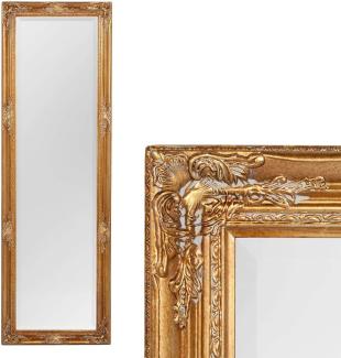 Spiegel HOUSE barock Antik-Gold ca. 170x55cm Wandspiegel Flurspiegel Badspiegel