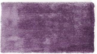 Teppich- Shaggy Hochflor Teppich ideal für alle Räume 230 x 160 cm, Violett