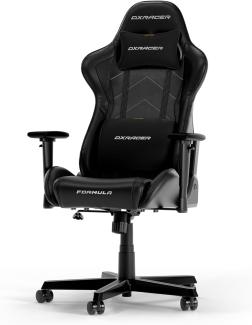 DXRacer Formula Series F08-N Gaming Stuhl aus Kunstleder, Schwarz