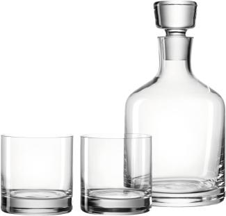 LEONARDO 060003 Transparent Glas Whisky Klar Rund Glas
