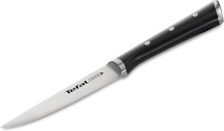 Tefal Ice Force K23209 Universalmesser | 11cm Klinge | Korrosionsschutz | Handschutz | Edelstahl/Schwarz