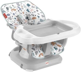 Fisher-Price GWD47 - Platzsparender Kinderhochsitz mit Tablett, für Babys und Kleinkinder