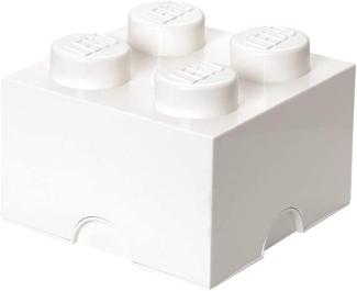 Lego 'Storage Brick 4' Aufbewahrungsbox weiß
