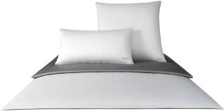 JOOP Bettwäsche Micro Pattern silber 4040-9 | Bettbezug einzeln 155x220 cm