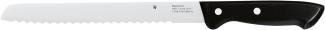 WMF Classic Line Brotmesser Wellenschliff 34 cm, Brötchenmesser, Spezialklingenstahl, Sägemesser, Messer scharf, Kunststoffgriff, Klinge 21 cm