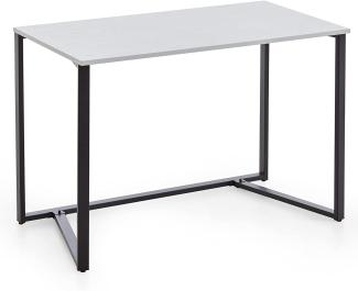 'Herold' Schreibtisch, Esche, weiß, 110 cm