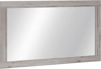 FORTE Attrus Spiegel, Holzwerkstoff, Sandeiche, 118,6 x 70 x 1,6 cm