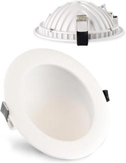 ISOLED LED Downlight LUNA 12W, indirektes Licht, weiß, warmweiß