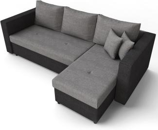 Vicco Ecksofa mit Schlaffunktion Sofa Couch Schlafsofa Bettfunktion Taschenfederkern