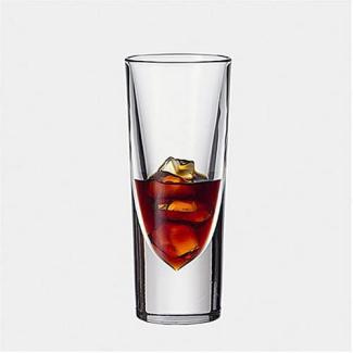 Leonardo Gilli Grappabecher, Grappaglas, Schnapsglas, Pinnchen, Shotglas, Glas, 140 ml, 43406