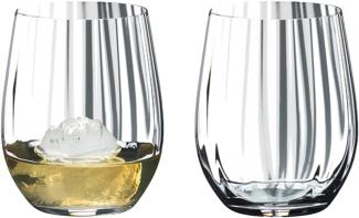 Riedel Optic O Whisky, 2er Set, Whiskyglas, Whiskybecher, Trinkglas, Hochwertiges Glas, 344 ml, 0515/05