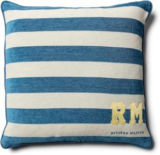 Riviera Maison Kissenhülle Loving Blue Stripes (60x60cm) 557710