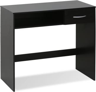 Furinno JAYA Computer/Schreibtisch mit Schublade, Holz, Espresso, 39. 5 x 81. 79 x 74. 09 cm