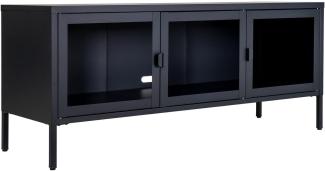 Lowboard BRISBANE (LBH 40x130x55 cm) LBH 40x130x55 cm schwarz TV-Lowboard