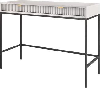 Schreibtisch / Schminktisch Sivone T104 (Farbe: Grau)