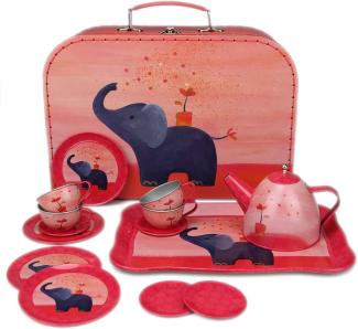 Koffer-Tee-Set Elefant