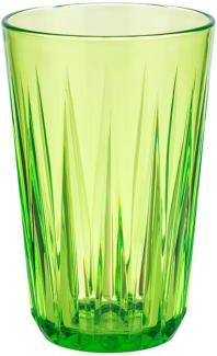 APS Trinkbecher CRYSTAL, 0,30 Liter, grün aus Tritan - unbedenklicher Kunststoff, bruchsicher, - 1 Stück (10535)