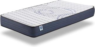 naturalex | Perfectsleep | Matratze 90x200 cm | Memory und Blue Latex-Technologie Extra Komfort HR | Perfekter Halt mit Atmungsaktivem Schaumstoff | Ergonomisch Entspannend und Hypoallergen