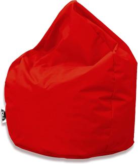 PATCH HOME Patchhome Sitzsack Tropfenform - Rot für In & Outdoor XXL 420 Liter - mit Styropor Füllung in 25 versch. Farben und 3 Größen