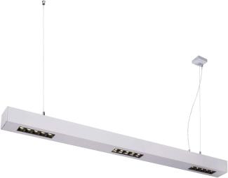 SLV No. 1000934 Q-LINE PD LED Indoor Pendelleuchte 1m BAP silber 4000K