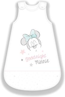 Herding Disney's Goodnight Minnie Mouse Baby Schlafsack Baumwolle weiß 90cm