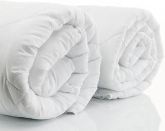 etérea Basic 4-Jahreszeiten Bettdecke Emily 155 x 220 cm weiß