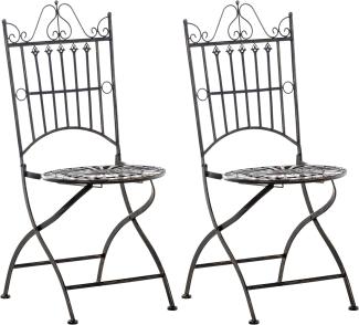 2er Set Stühle Sadao (Farbe: bronze)