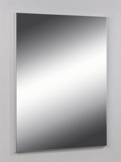 Homexperts 'SLEEK' Spiegel, Holzwerkstoff Spanplatte weiß, B 60 x H 80 x T 2 cm