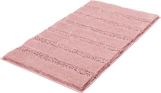 Kleine Wolke Badteppich MONROVIA (LBH 120x70x2. 50 cm) LBH 120x70x2. 50 cm rosa Badematte Badvorleger Duschvorleger Duschmatte Badeteppich