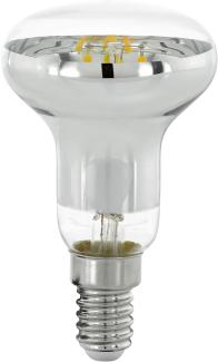 Eglo 110027 LED Filament Leuchtmittel E14 L:8. 5cm Ø:5cm dimmbar 2700K klar