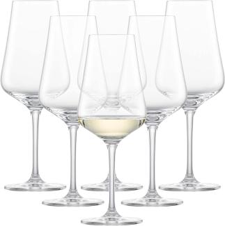 Schott Zwiesel FINE 6-teiliges Weißweinglas Set, Kristall, farblos, 8. 1 cm, 6-Einheiten