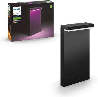 Philips Hue Outdoor Nyro Pedestal - Black