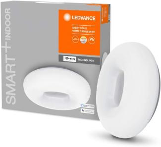 LEDVANCE Smart+ Ceiling Donut white + silver mat CCT WIFI A