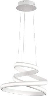 LED Pendelleuchte, Dimmbar, Höhenverstellbar, H 150 cm