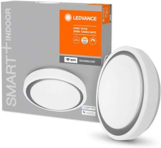 LEDVANCE Smart+ Ceiling moon white + silver ring CCT WIFI A