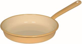 Riess Omelett/Palatschinkenpfanne Emaille Gelb 20 cm